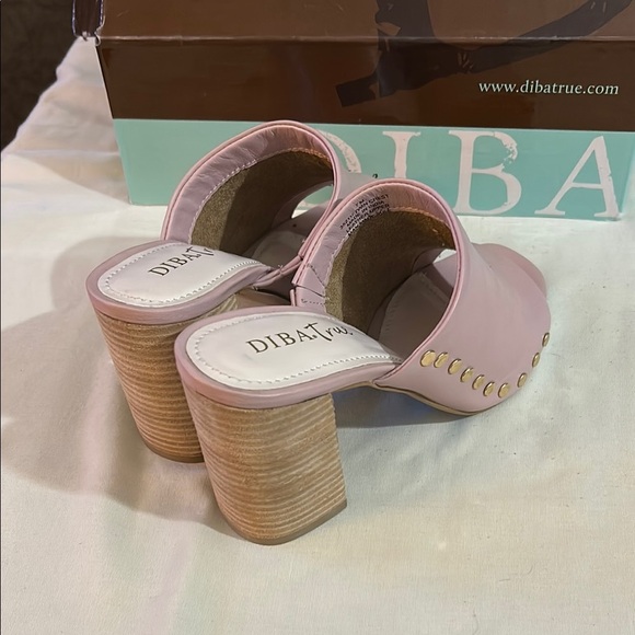 Women's Pink Slide Sandals by DIBA.true - Picture 3 of 6